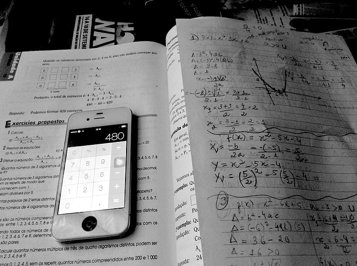 iphone, mathematics, study