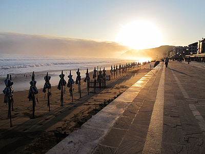 Alba, platja, Espanya, morgenstimmung, paisatge, Mar, sol