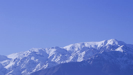 Cordillera, nebo, Andes, narave, gorskih
