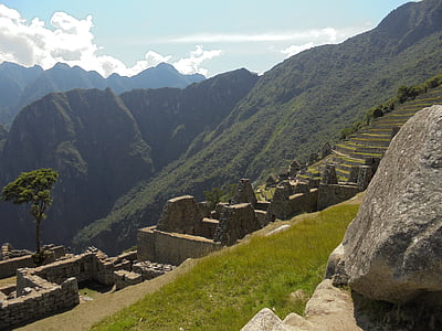inka, Inca nyom, Peru, Dél-Amerika, hátitáska, utazás, hegyek
