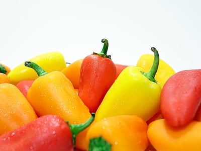bell peppers, colorful, colourful, food, freshness, healthy, moisture