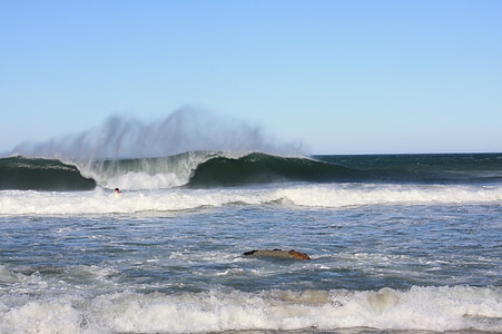 хвиля, Лландадно пляж, Південно-Африканська Республіка, Природа, води, Лландадно, пляж