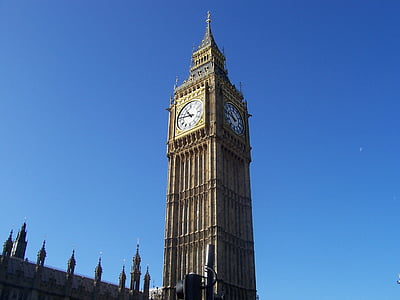议会大厦, 大笨钟, 塔, 伦敦, 著名, 英格兰, 英国