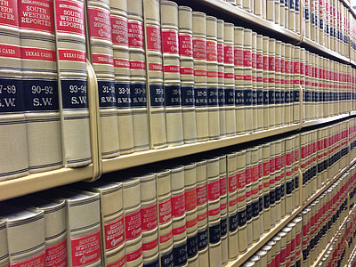 tiesību akti grāmatās, bibliotēka, grāmatas rindas, grāmatu plaukti, juridiska, grāmatas, likums