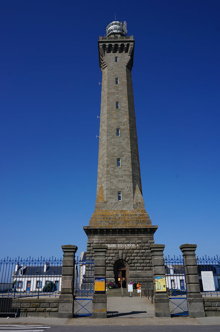 Phare d ' eckmul, Bretagne, Finistère, Lighthouse, Pointe de Saint-Pierre, Penmarch