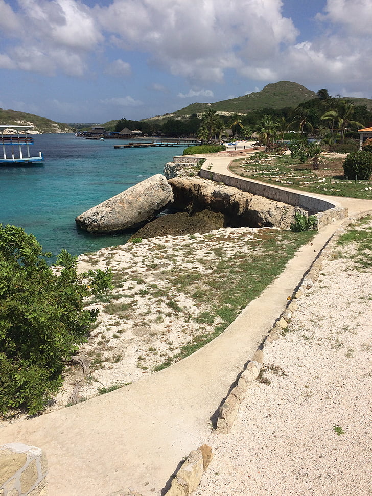 Curacao, Strand, Route, Natur, Meer, Wasser, Sommer
