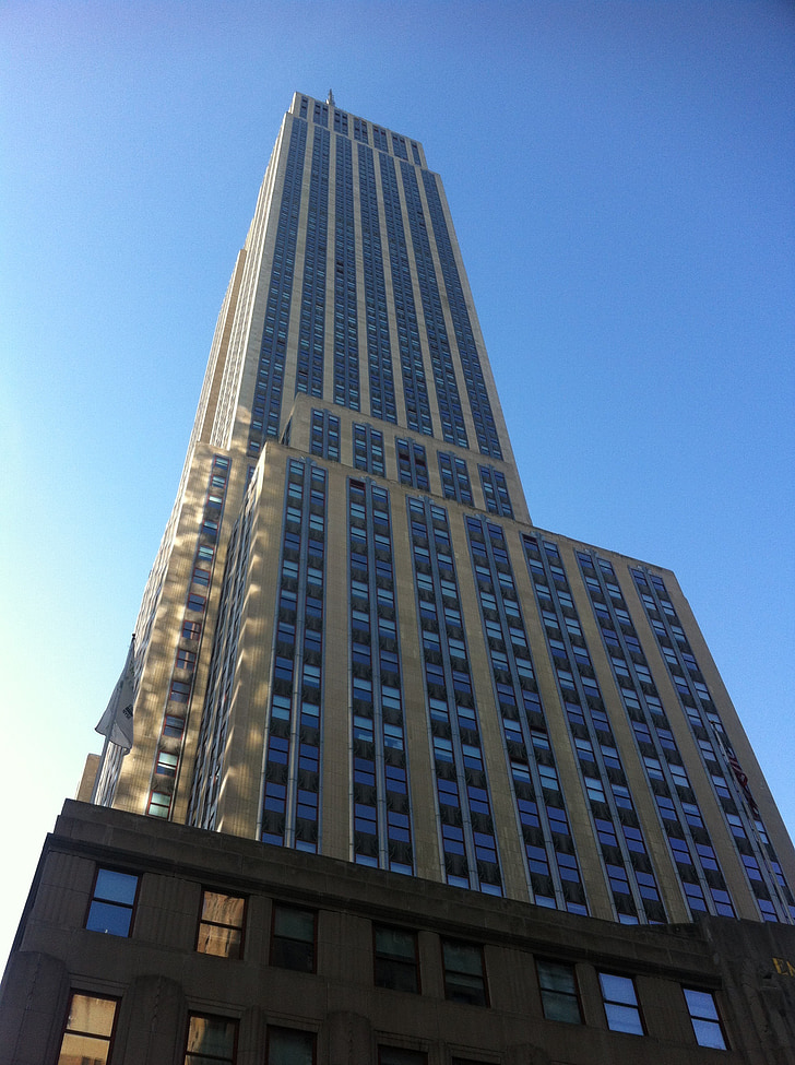Empire state, épület, New York-i, Amerikai Egyesült Államok