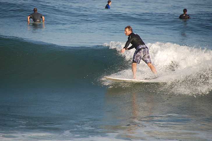 surfer, havet, bølge, Sport, Ocean, Beach, udendørs