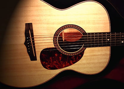 acústic, guitarra, instrument