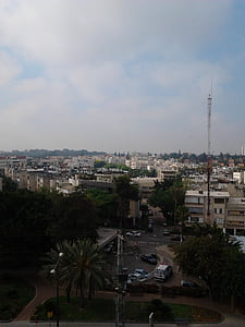 Israel, Antena de telefonia mòbil, arquitectura, horitzó, ciutat, Torre, edifici