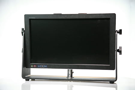 televisão, monitor, TV, exibir, LCD, tela, botões de