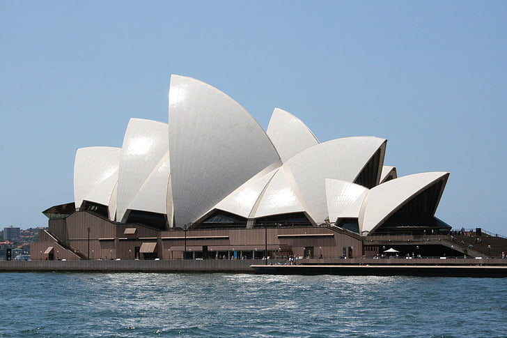 Sydney, Opera, hus, landmärke, arkitektur, Sydney opera house, turism