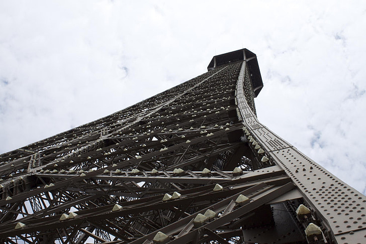 Torre Eiffel, Paris, França, locais de interesse, arquitetura, céu