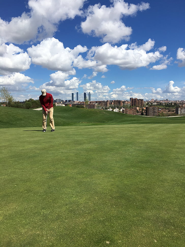 Golf, Spania, peisaj, verde, sport, iarba, Club