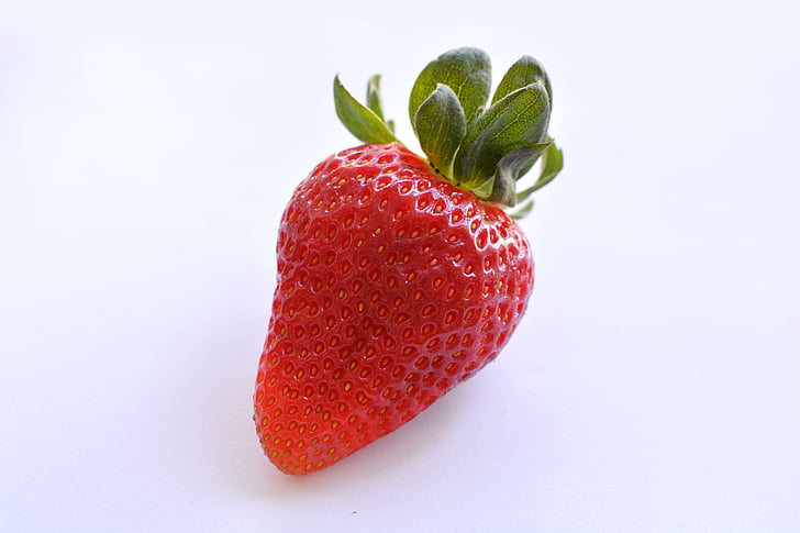 maasikas, punane, puu, lahe, loodus, punane puu, maitsev