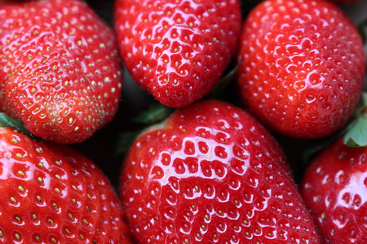 aardbeien, fruit, rood, gezonde, vruchten, Sweet, heerlijke