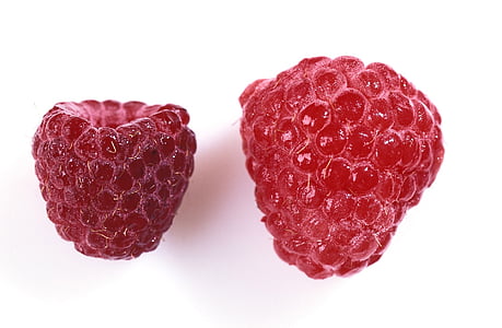 Malina, Berry, ovoce, červená, Detailní záběr, Milé, makro