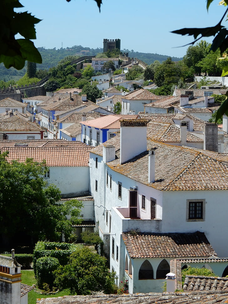portugal, obidos, fortress