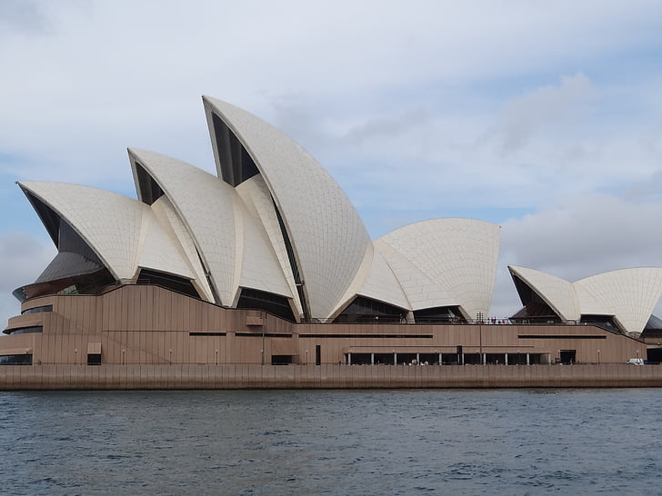 Sydney, Opera, hus, vartegn, Australien, ferie, turist