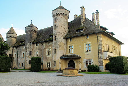 fest, Schloss, Haute-savoie, Architektur, Europa, Geschichte, mittelalterliche