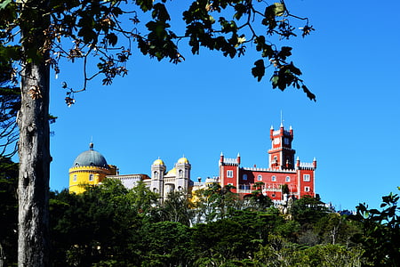 Portugal, Istana pena, Sintra, Sejarah, Istana