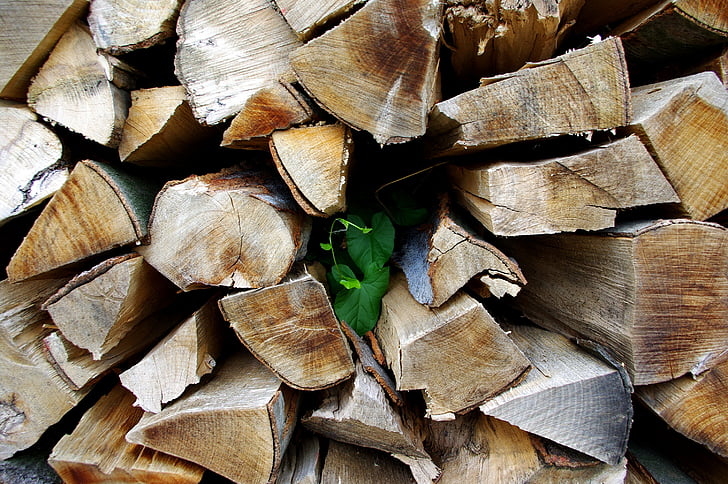 木材, 木の塀風, 木材を分割します。, 薪, 木材・素材, ツリー, スタック