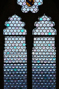cerkev, okno, steklo, barva, barvno steklo, svetlobe, Windows