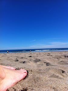 chân trần, Bãi biển, người, tôi à?