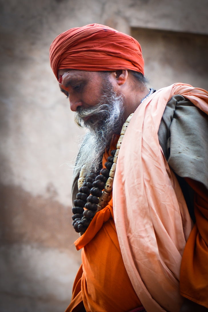 umane, India, hinduse, portret, bărbaţi, oameni, turban