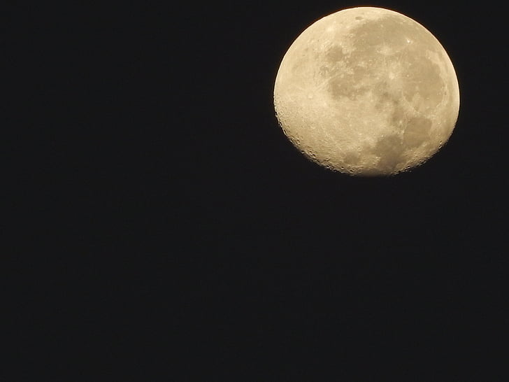 mėnulis, pilnas, Dalia Andersson, naktį, puiku, puikus