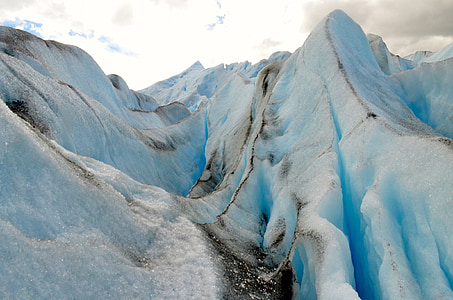 氷河, アルゼンチン, ペリトモレノ, 山, 自然, 雪, 氷