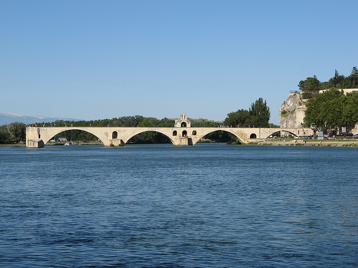 bridge of avignon, heritage, monument, france