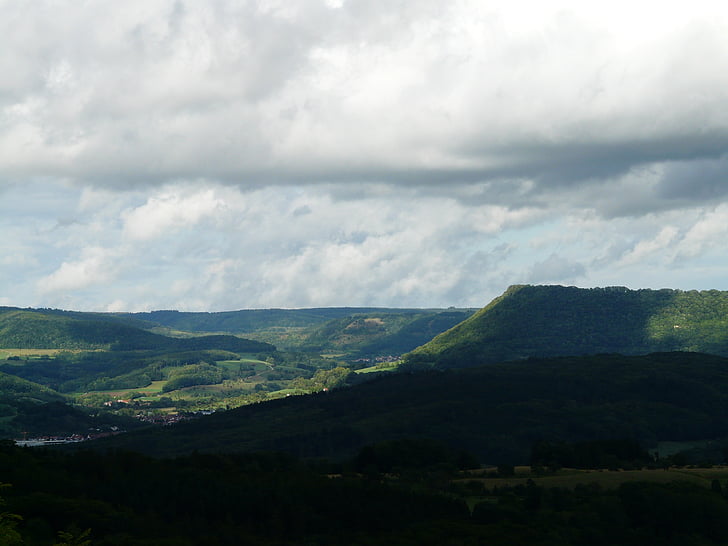 Schwäbische alb, ALB takfoten, mäta elbe erg, Mountain, landskap, naturen, Hill