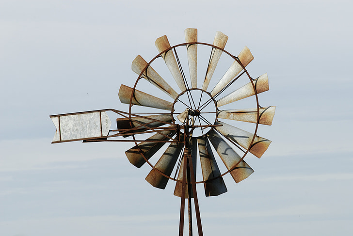 turbine de vent, vent, énergie éolienne