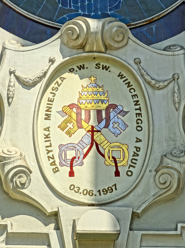 Bydgoszcz, Vincent de paul, Bazylika, Relief, Architektura, katolicki, Kościół
