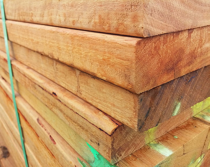 hout, hout, planken, spanten, bouw, gebouw, bouwer