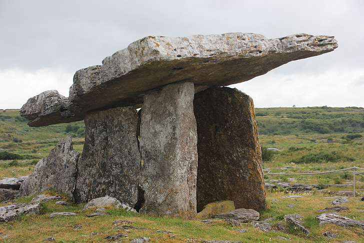 Ierland, steen, Cliff, natuur, landschappen, oudheid, Cairn