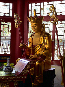 Chine, 2006, Fengcheng, Monastère de, colline de Phoenix