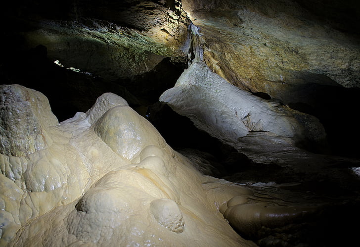stalaktitais urvas, Sophie urvas, stalagmitų, stalaktitų, akmuo, lašinamas, vandens