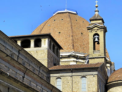 Italia, Florence, kubah, Gereja, San lorenzo, Basilica, arsitektur