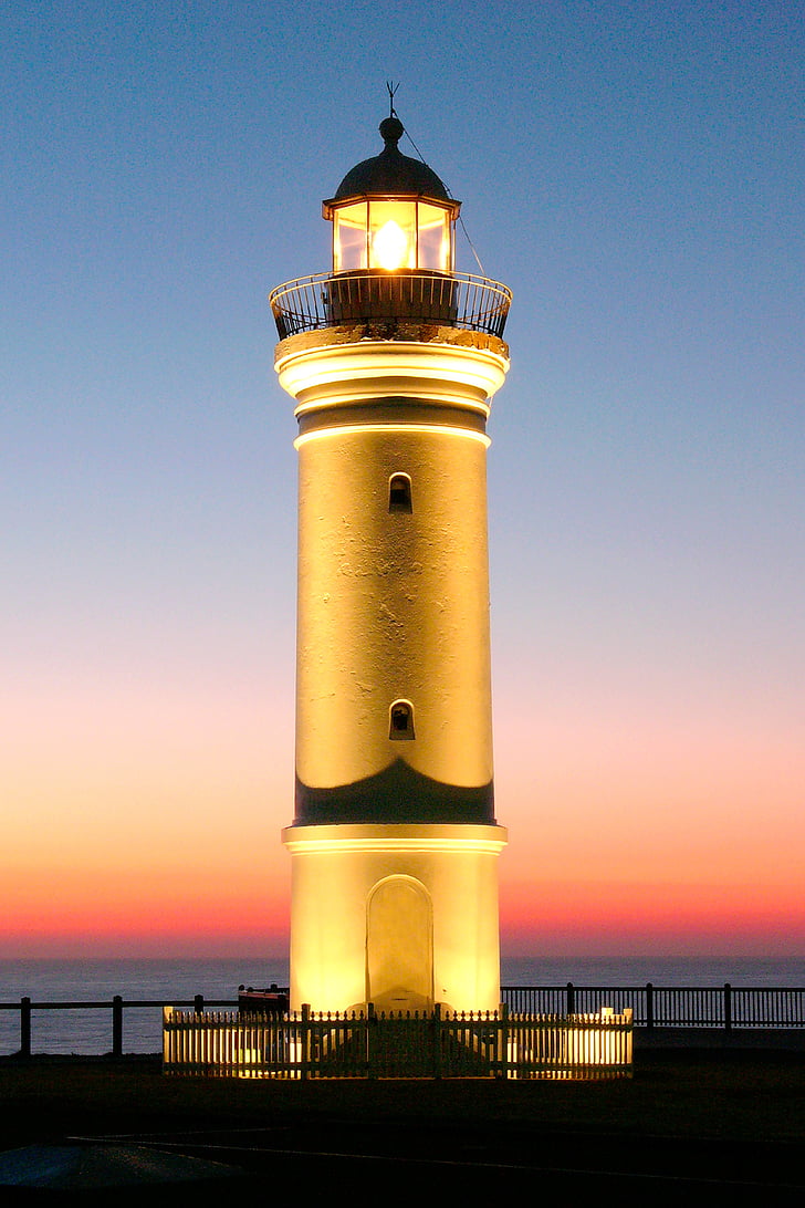 kiama, lighthouse, landscape, dawn, long exposure, architecture, maritime