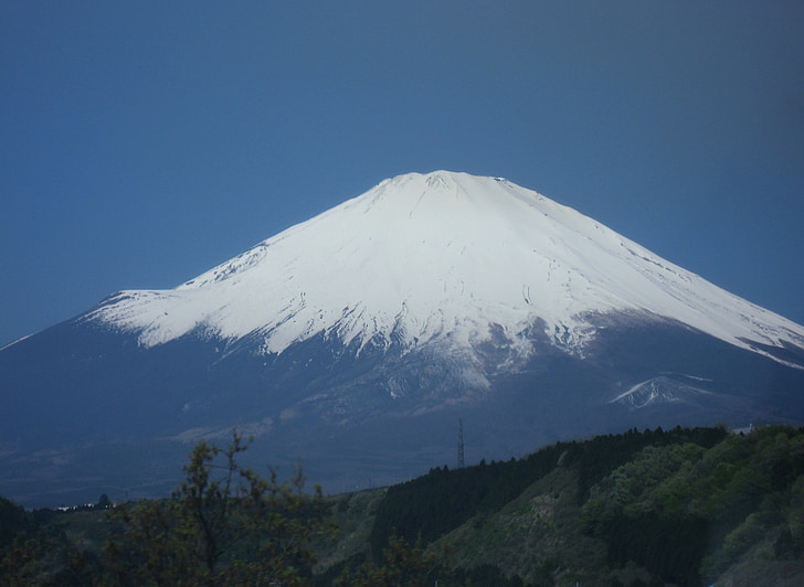 Mt fuji, Gotemba, talvi, Shizuokan prefektuuri, Mound, lumi, vuorikiipeily