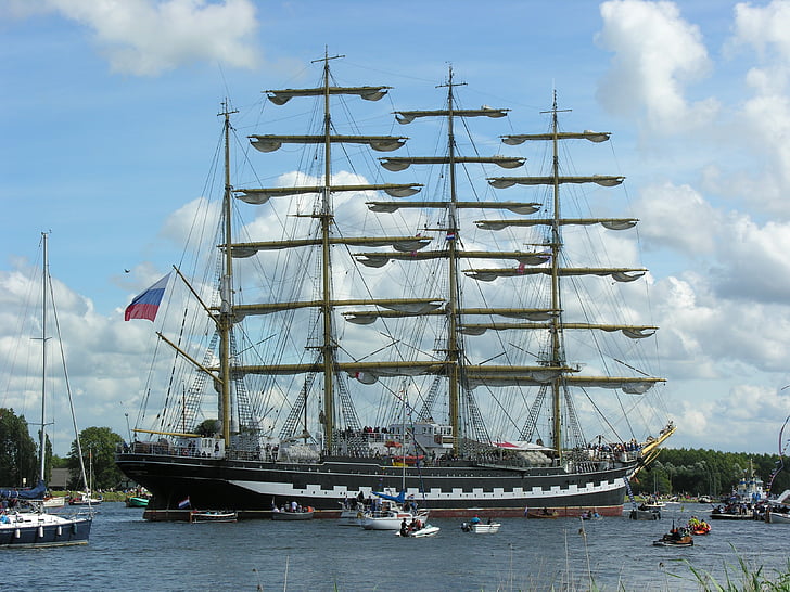 vela, de la nave, Amsterdam, barco, Países Bajos, Turismo, paseos en barco