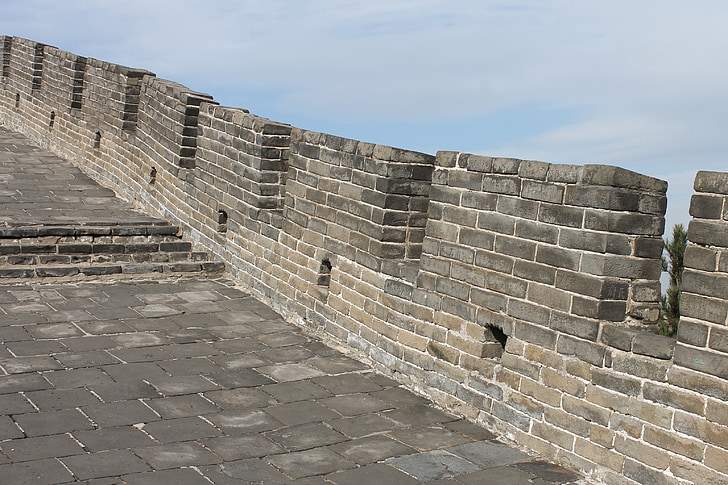 China, große Mauer, Trainer, Aufbau