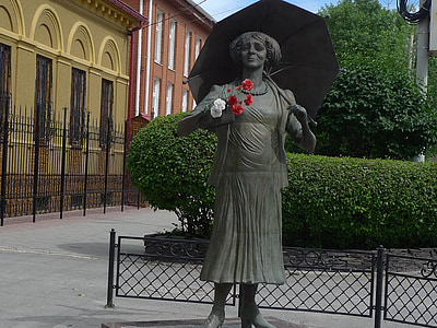 Taganrog, ranevskaya, teater, Monument, ajalugu, Vaatamisväärsused, ballett