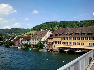 Stein am rhein, Rein, jõgi, vee, arhitektuur, Euroopa, ajalugu