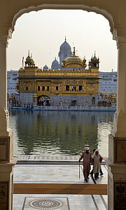 zelta, templis, amristsar, Indija, arhitektūra