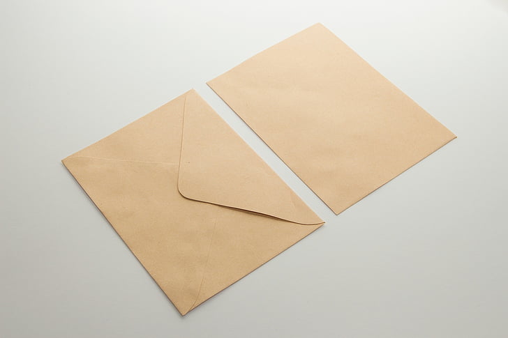 e-post, konvolutt, brev, melding, sende, papir