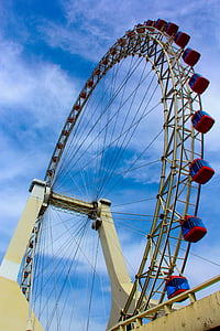 ferris wheel, nebo, Tianjin oči