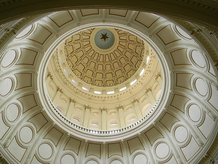 Kuppel, Kapitol, Texas, Architektur, Wahrzeichen, Austin, historische